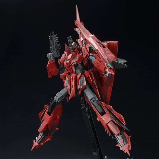 プレバン限定 MG Zガンダム3号機P2型レッド・ゼータ（中古品）素組品