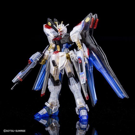 HG マイティーストライクフリーダムクリア RG フリーダムレアな赤
