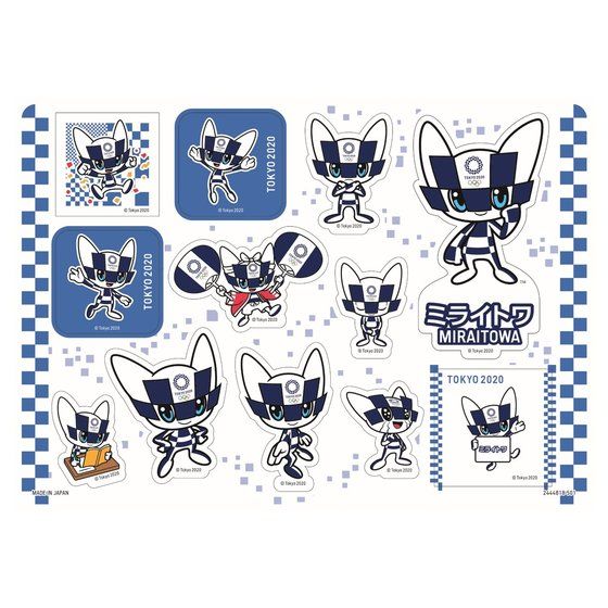 東京2020オリンピック キャラクタークリアファイル 70枚・タオル2枚