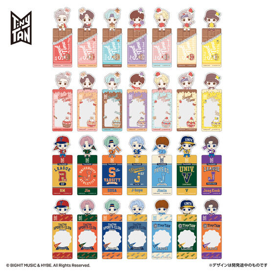 ブックマークコレクション TinyTAN Vol.6│ライフスタイルバンダイ