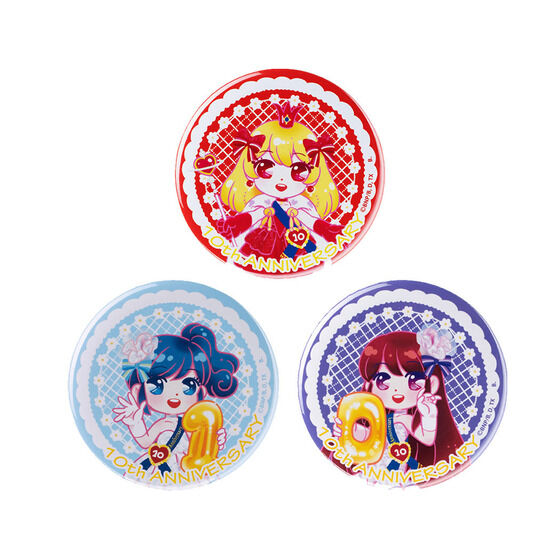 オケカツ 缶バッジ いちご アップ 引き