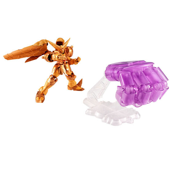 食玩「GフレームFA」シリーズに金色に輝くマスターガンダムと風雲再起