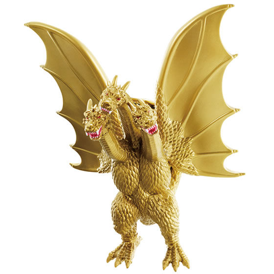 タグ付き ゴジラストア限定 ムービーモンスターシリーズ キングギドラ