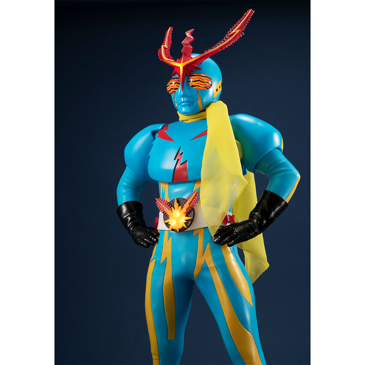 バンダイ 変身ヒーローシリーズ イナズマン フィギュア 往年の東映特撮