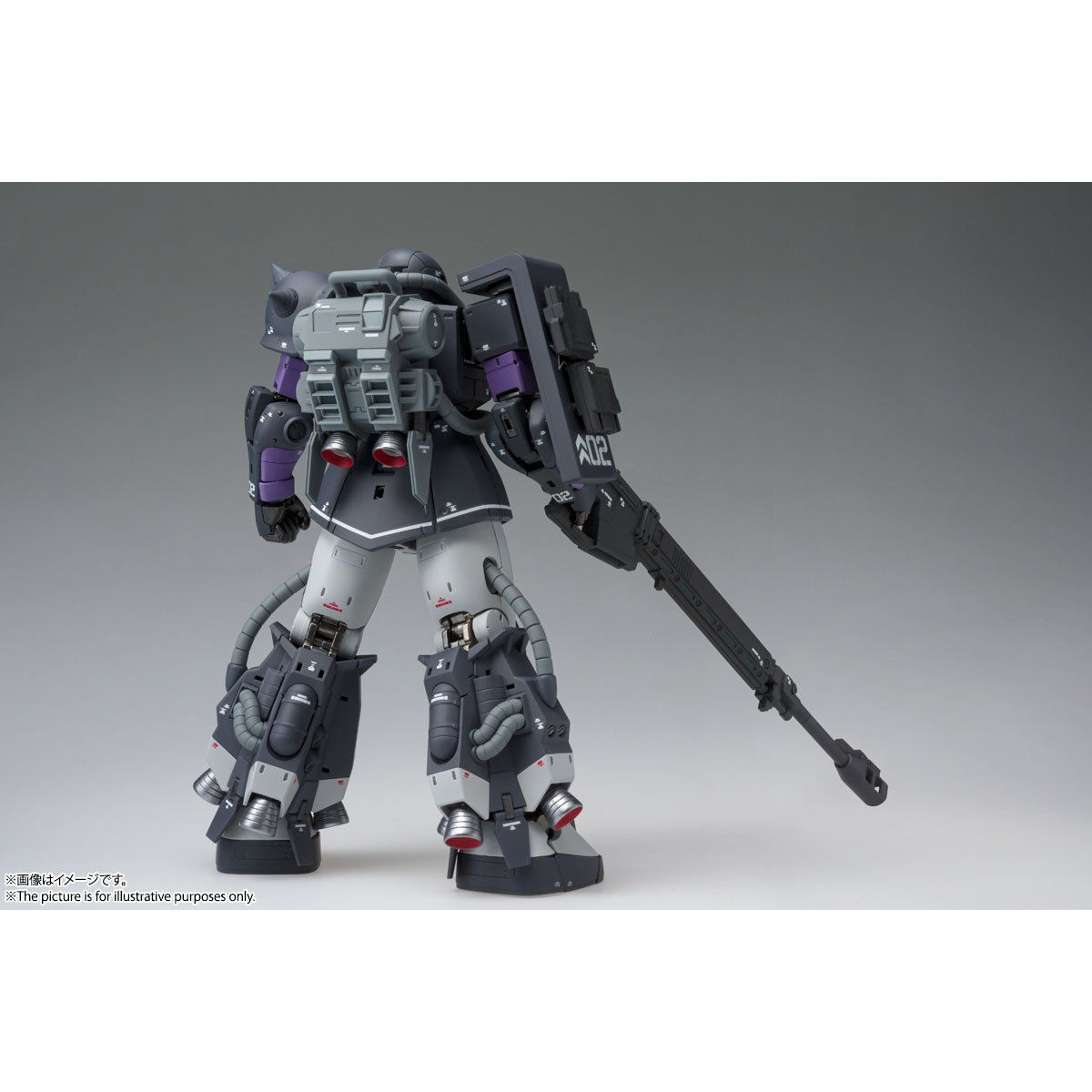 メタルコンポジット GFFMC 高機動型ザクII 黒い3連星 #1024 美品 黒い