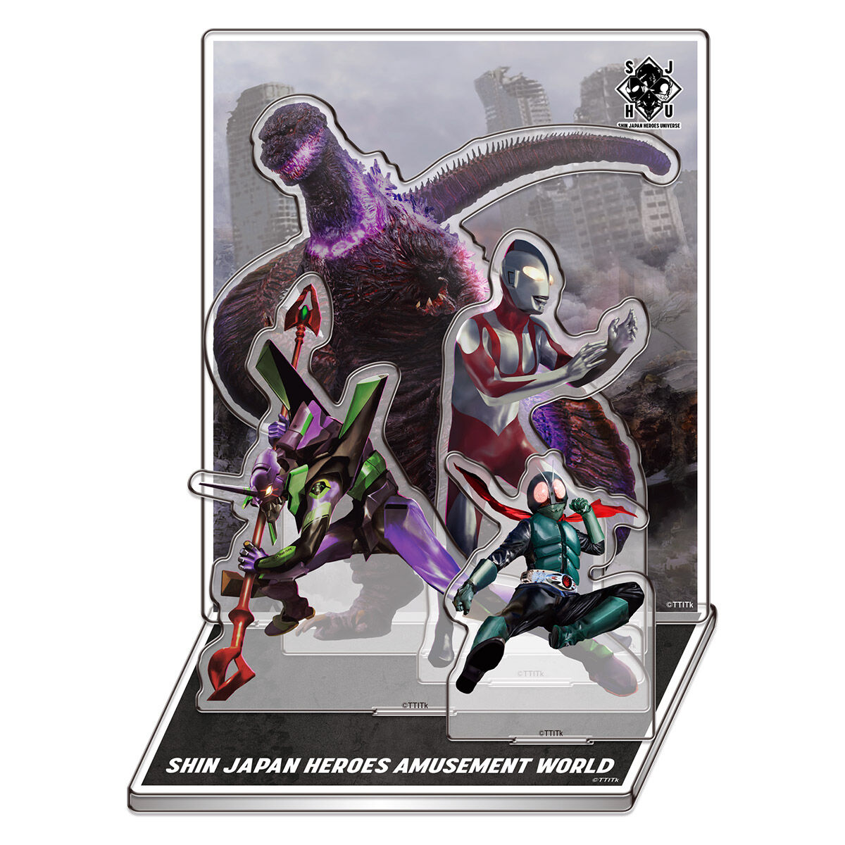 非売品 SAO × サムライ エナジー アクスタ ジオラマスタンド 限定品