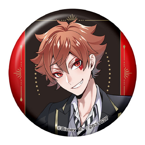 ディズニー ツイステッドワンダーランド カプセル缶バッジコレクション