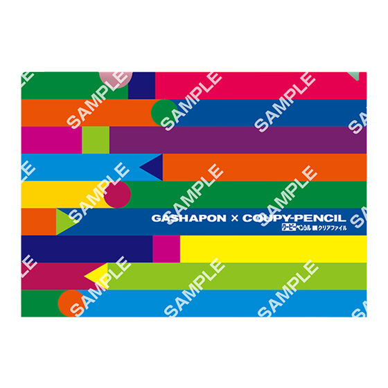 フラットガシャポン】クリアファイル ～サクラクレパス ver