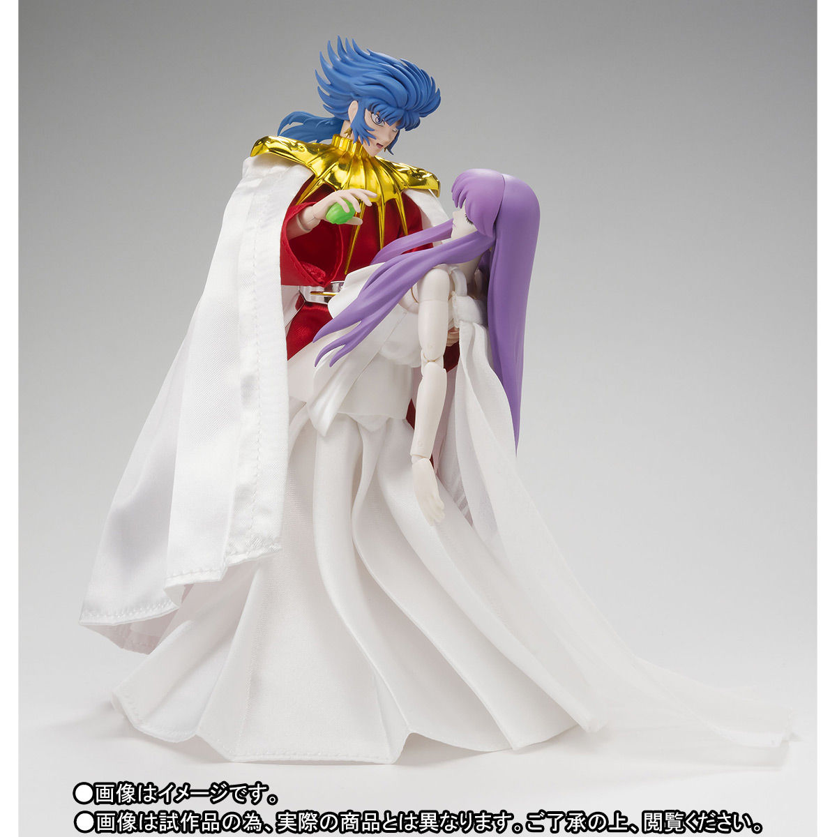 抽選販売】聖闘士聖衣神話 太陽神アベル ＆ 女神アテナ 真紅の少年伝説