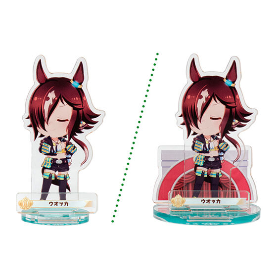 ウマ娘ひっかけフィギュア メイショウドトウ パドックでポーズ ウマ娘