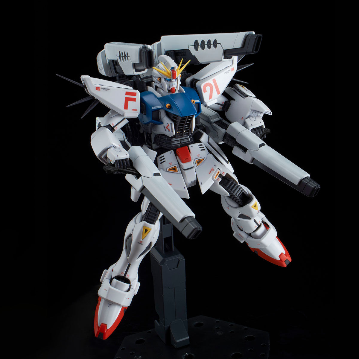 MG 1/100 ガンダムF91 Ver．2．0 バックキャノン装着型