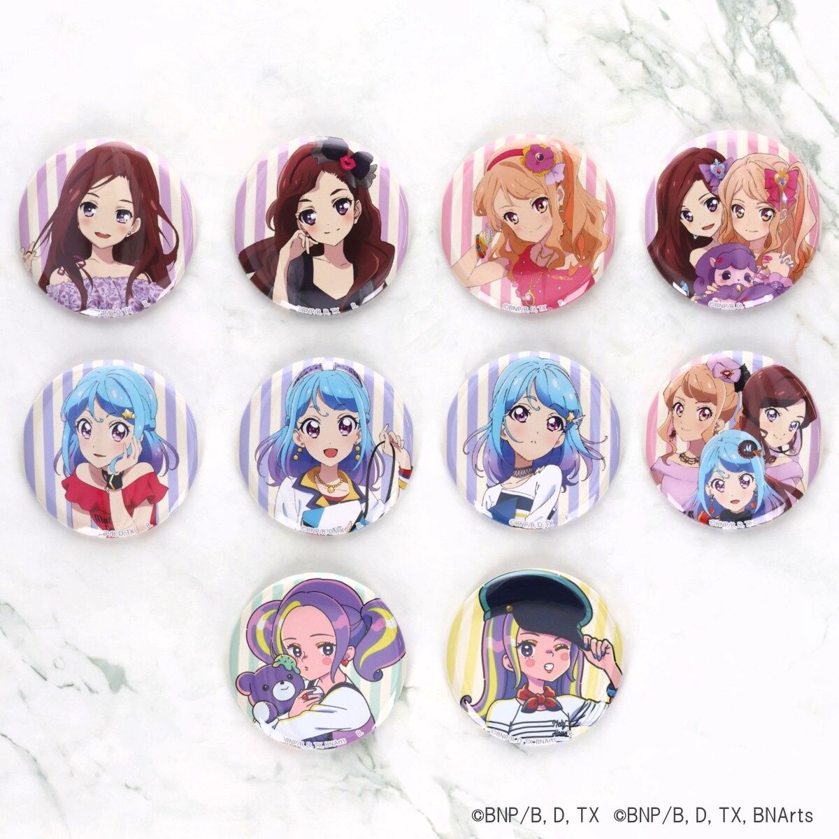 ハピクロ！】アイカツ！シリーズ缶バッジ 専属アドバイザー