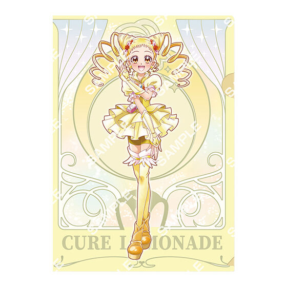 フラットガシャポン】プリキュアオールスターズ クリアファイル
