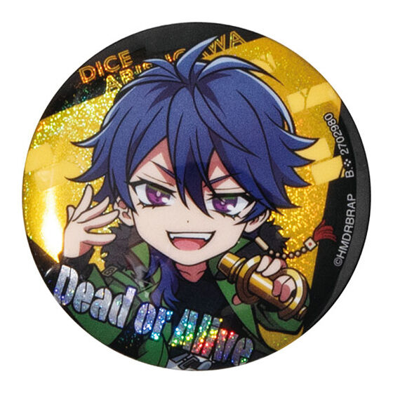 有栖川帝統 痛バ A3 basbヒプノシスマイク ヒプマイ 缶バッジ