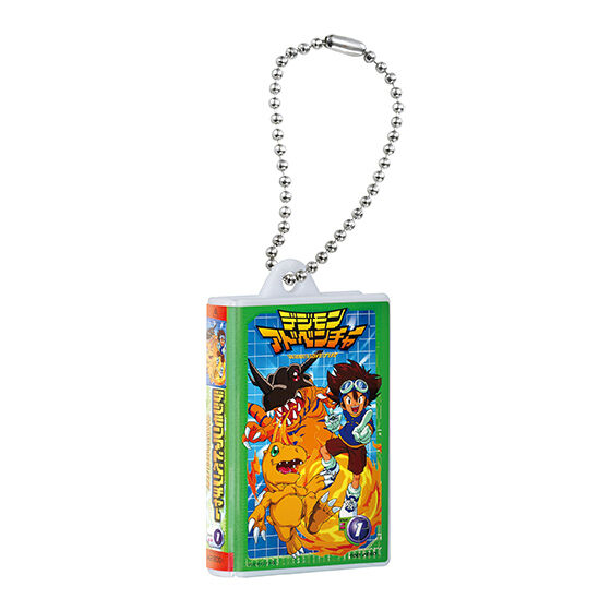 デジモンアドベンチャー ビデオテープミニチュアチャームコレクション
