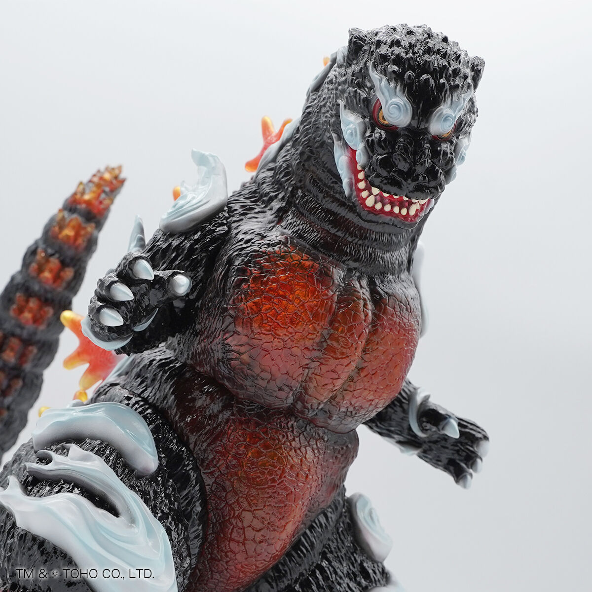 ゴジラ1995 Frog Tree 浮世ノ絵 (黒) ソフビ フィギュア ゴジラ GVA-BC