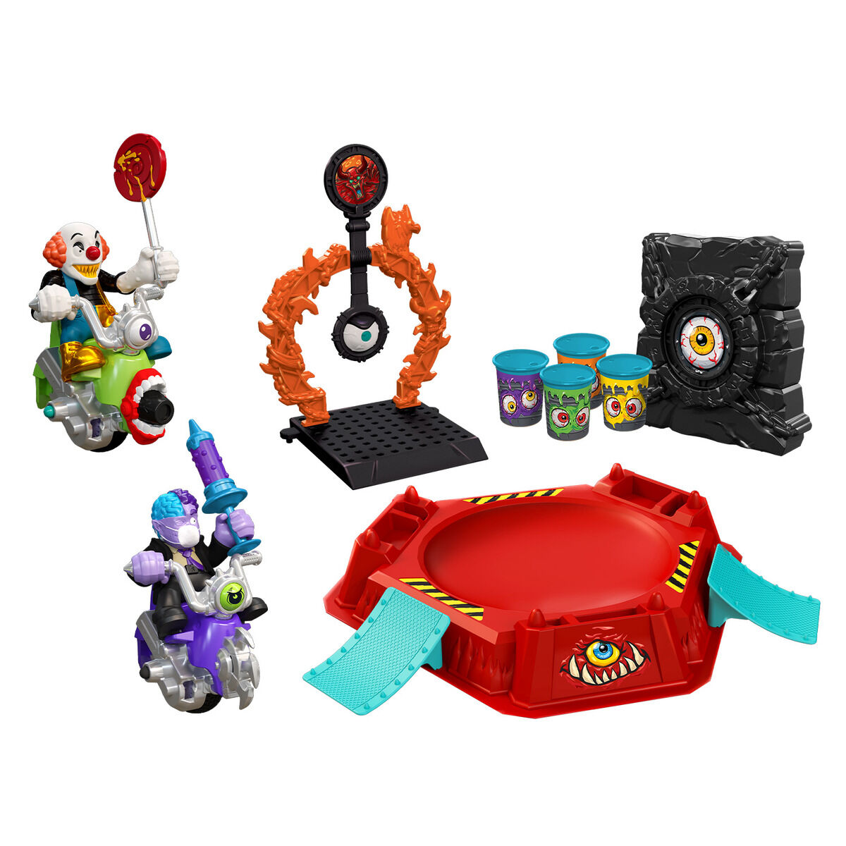 モンスモト DXバトルアリーナセット02 ナイトジョーカー＆マッド