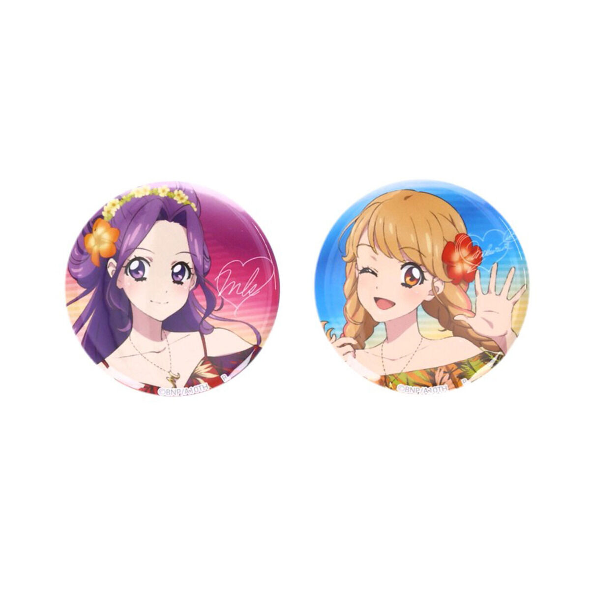 32】アイカツスターズ グリッターガラポン 桜庭ローラセット② 缶