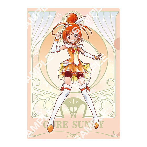 フラットガシャポン】プリキュアオールスターズ クリアファイル