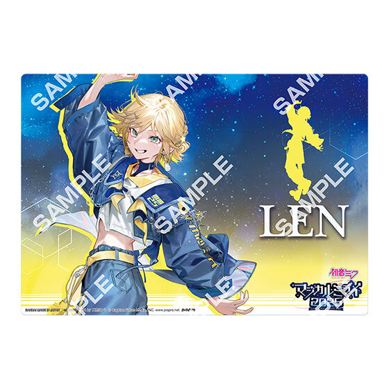 ジャンボカードダス/フラットガシャポン】初音ミク クリアビジュアル