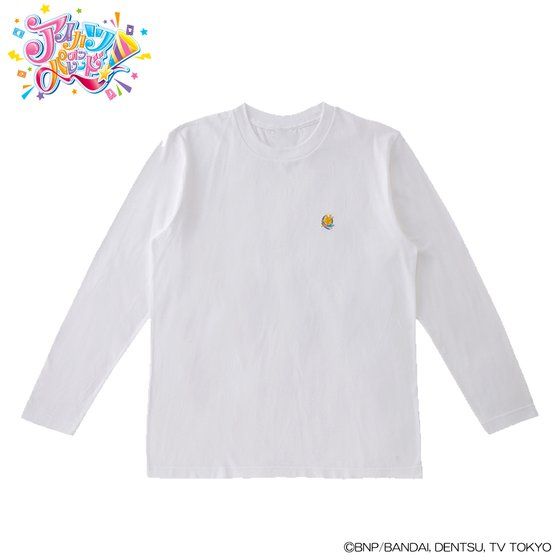 Aikatsu!Style for Lady 学園デザイン刺繍ロングスリーブTシャツ