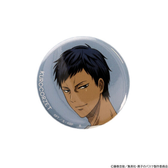 ハピクロ！】黒子のバスケ KUROCORZET メモリアル缶バッジ＜青峰大輝