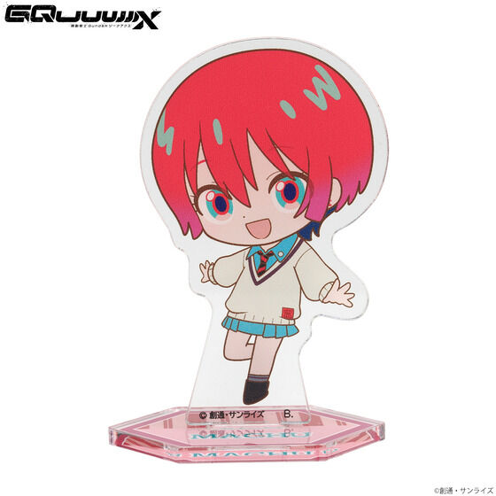 ハピクロ！】機動戦士Gundam GQuuuuuuX デフォルメアクリルスタンド(全