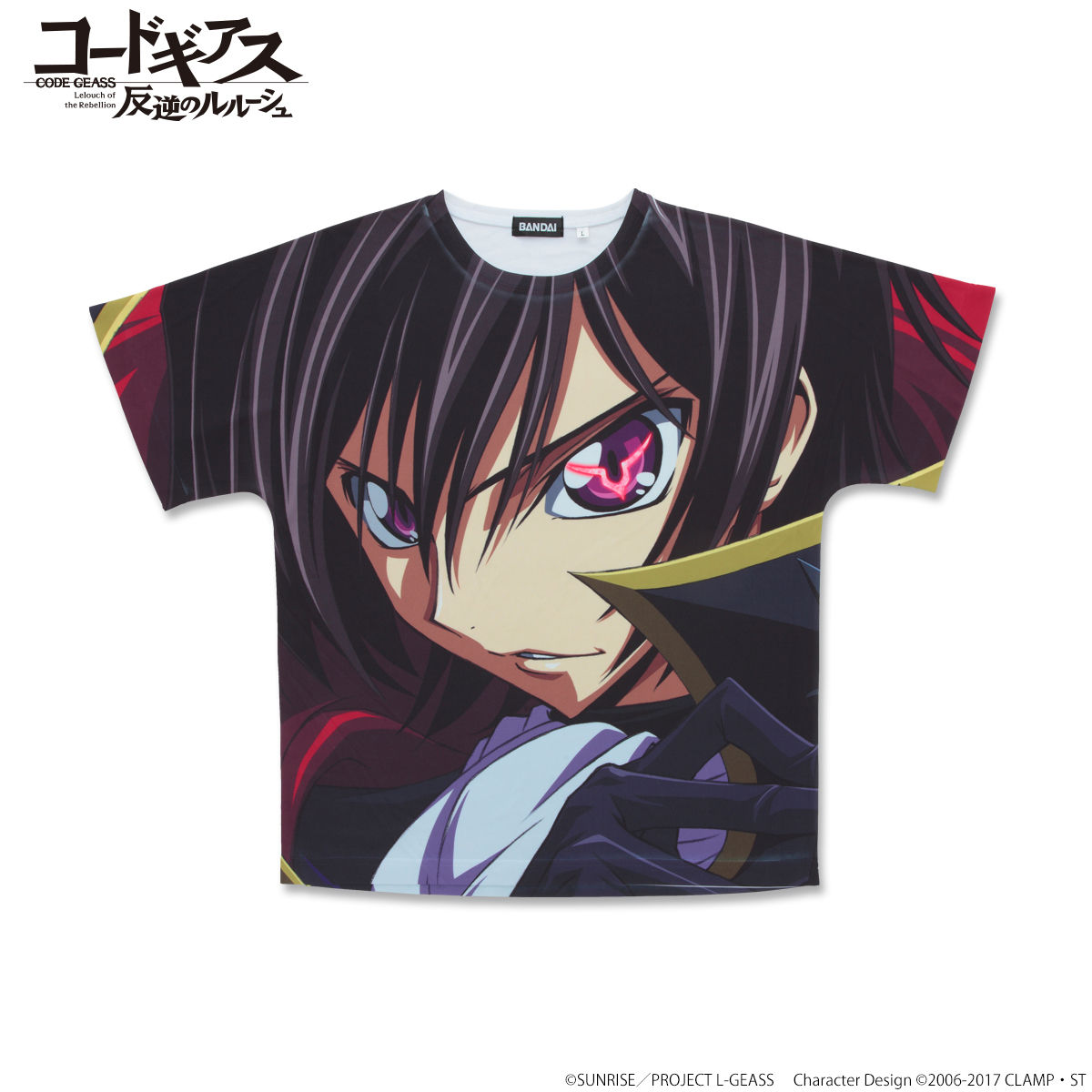 コードギアス 反逆のルルーシュ フルパネルTシャツ | コードギアス