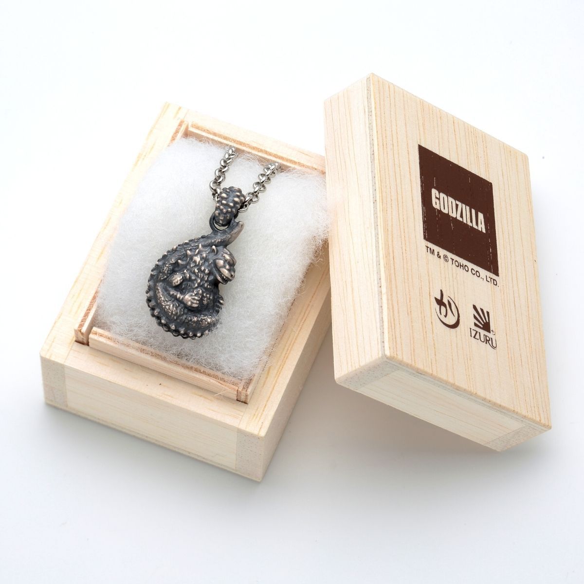 ゴジラ×かすう工房】シルバーネックレス | ゴジラシリーズ