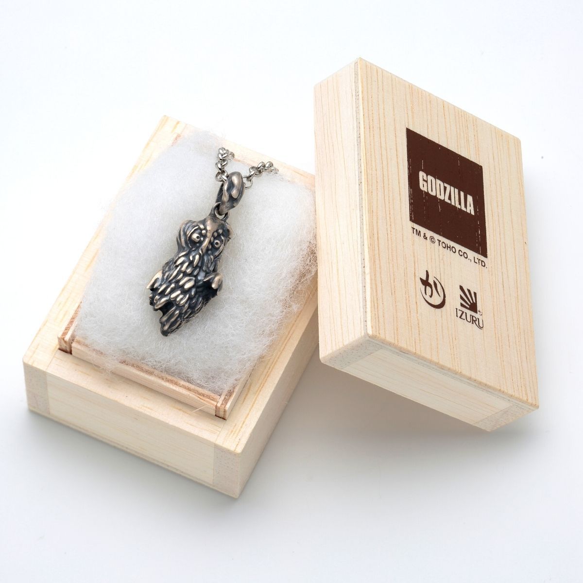 ゴジラ×かすう工房】シルバーネックレス | ゴジラシリーズ