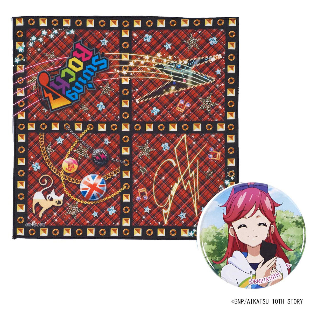 復刻版 アイカツメモリアルハンカチ 10点セット星宮いちご新品未開封