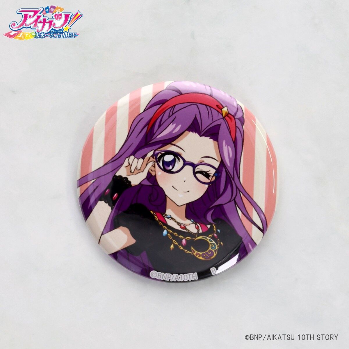 ハピクロ！】アイカツ！シリーズ缶バッジ アイウェアコレクション【全7