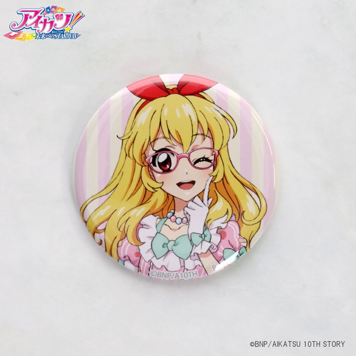 ハピクロ！】アイカツ！シリーズ缶バッジ アイウェアコレクション【全7