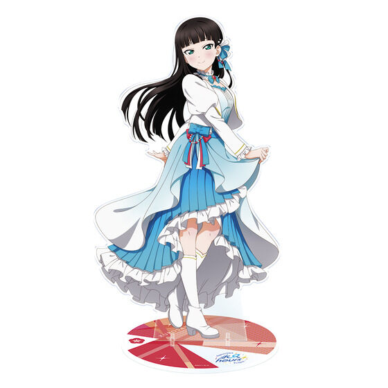 Aqours 渡辺曜 松浦果南 ホロ.アクリルコースター コースター