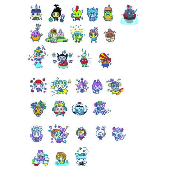 たまデコピアス たまごっちピース たまごっちピース たまデコピアス