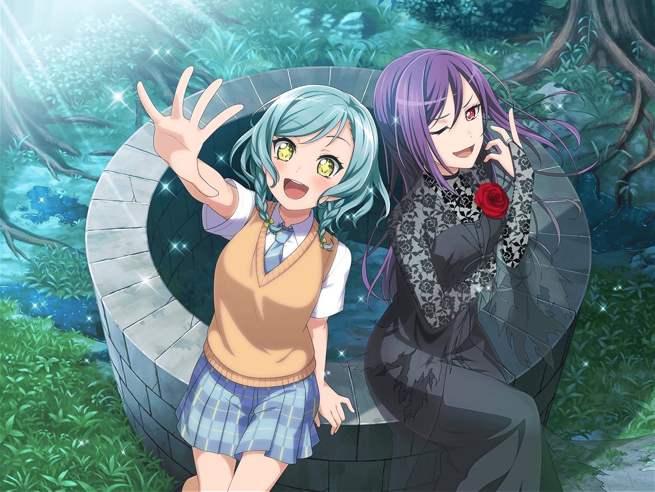 バンドリ! 氷川紗夜 氷川日菜 氷川姉妹 韓国 ソウル 限定 カーペット