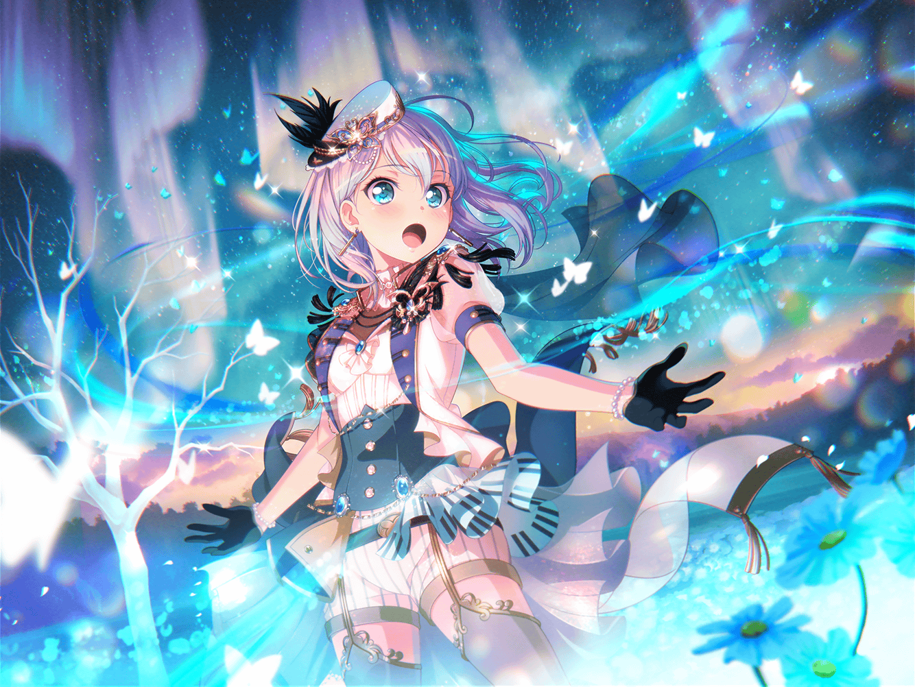 ヴァイスシュヴァルツ バンドリ 青空に見えた星 倉田ましろ SP サイン 4枚