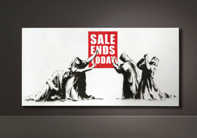 Sale Ends, 2006-2017 - Banksy Explained