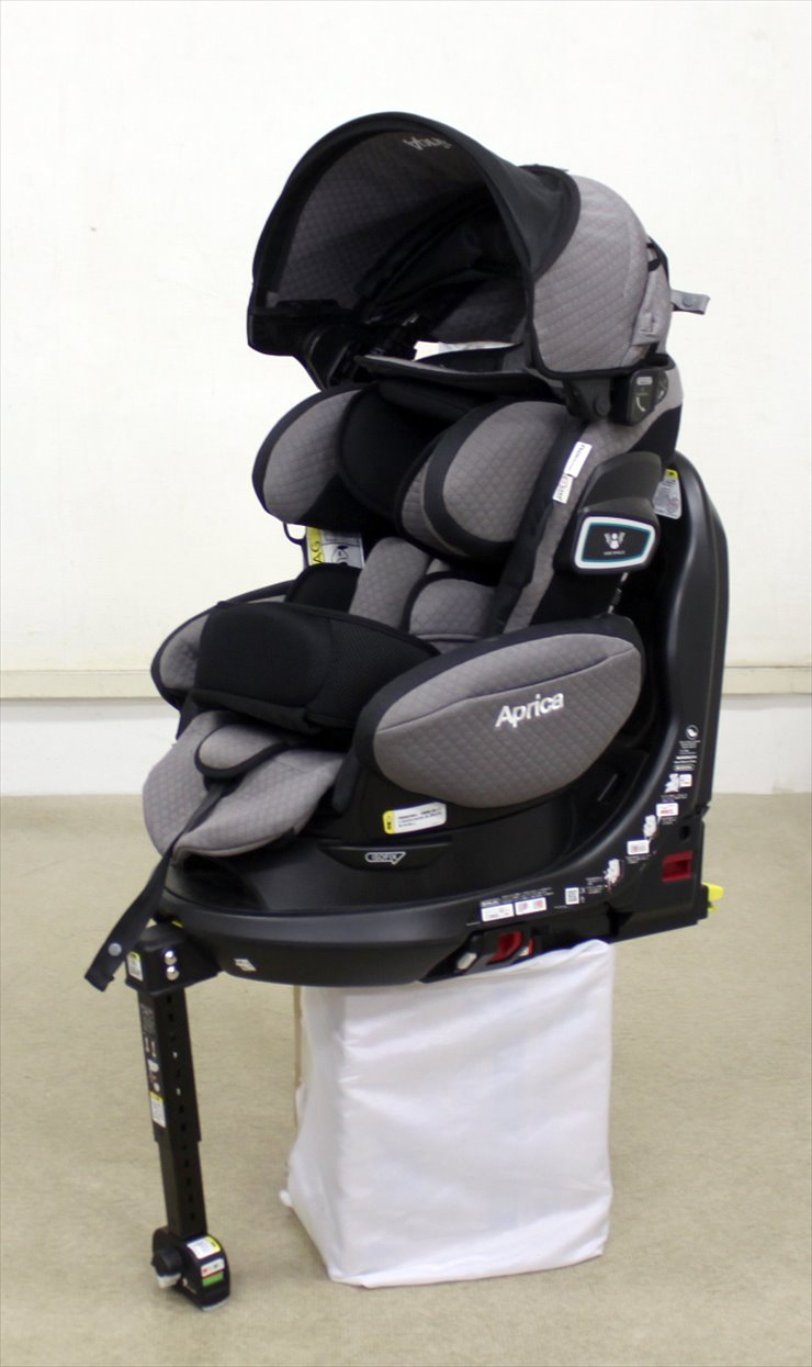 フラディア グロウ ISOFIX 360°セーフティー プレミアム AB グレー