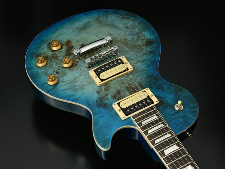 Bacchus ユニバースシリーズにレスポールタイプ BLP-BP/R 新登場