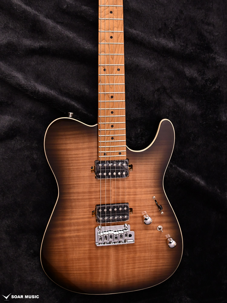 TAC24 FMH-RSM/M N-BK-B (Bacchus / バッカス) エレキギター