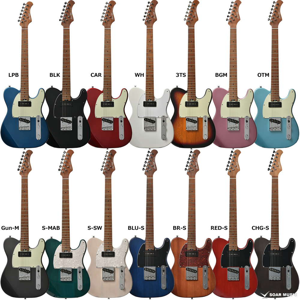 TACTICS-STD/RSM (Bacchus / バッカス) エレキギター