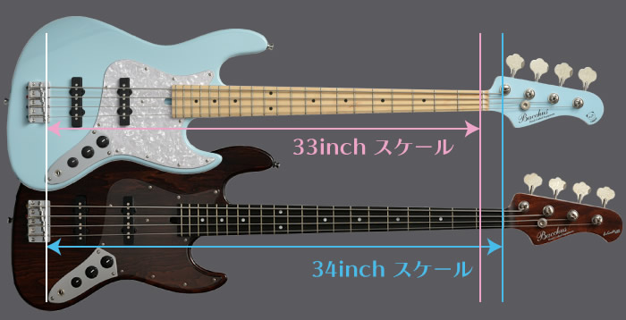 WL-CHIIPAN SOB-MH (Bacchus / バッカス) エレキベース