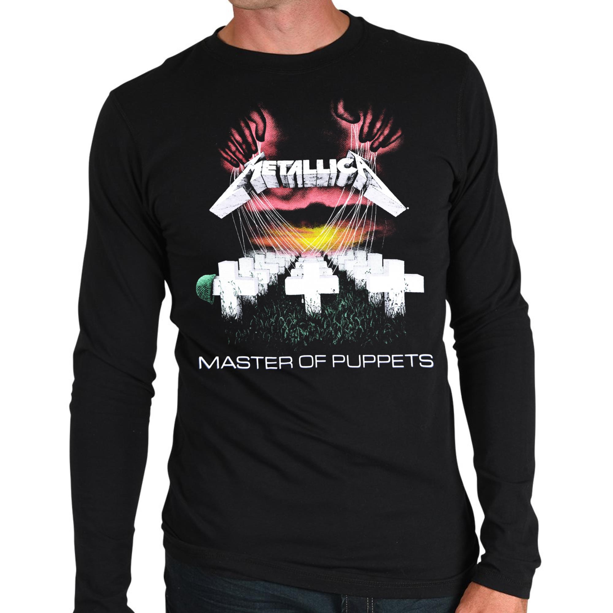 Metallica Master Of Puppets Long Sleeve Shirt T-shirts/Clothing