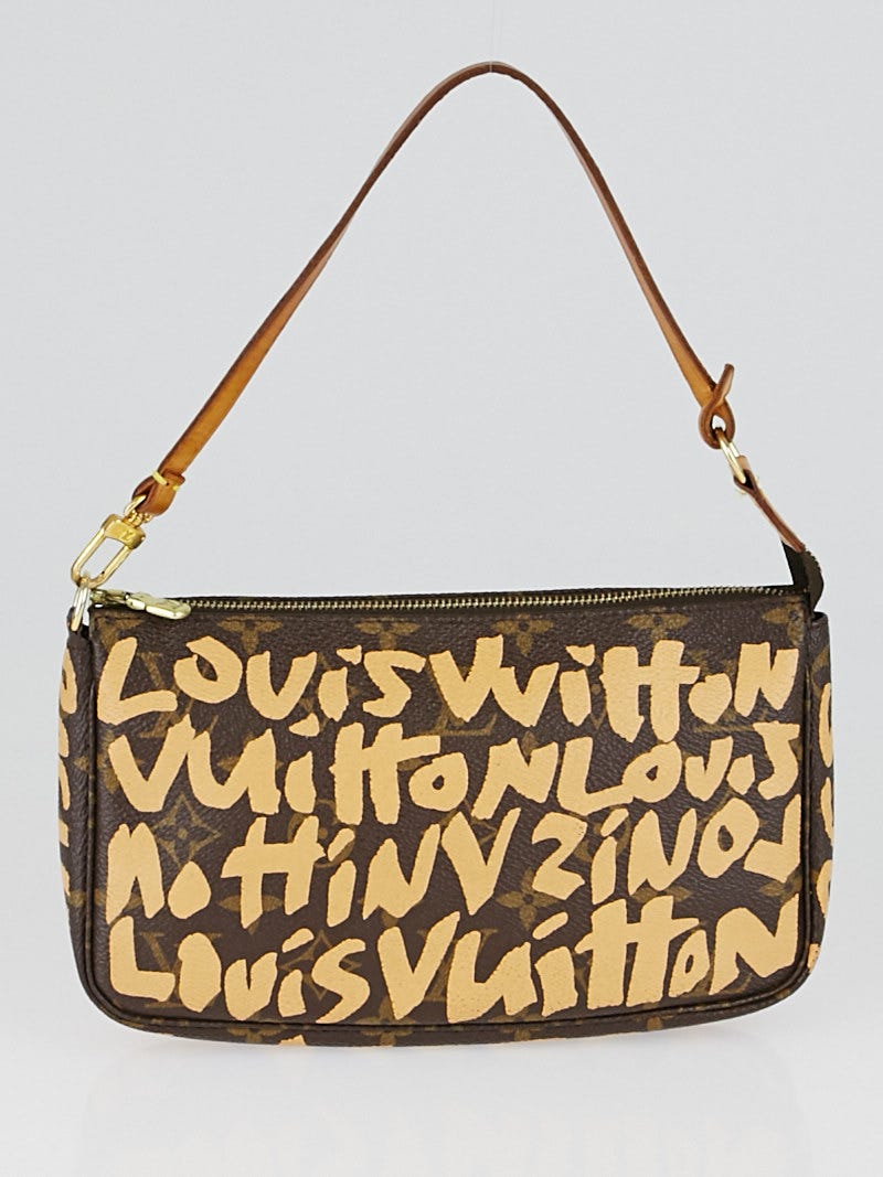 Louis Vuitton Limited Edition Beige Graffiti Stephen Sprouse