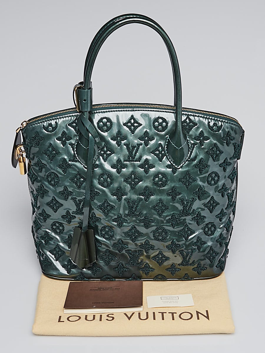 Louis Vuitton Limited Edition Green Monogram Fascination Lockit