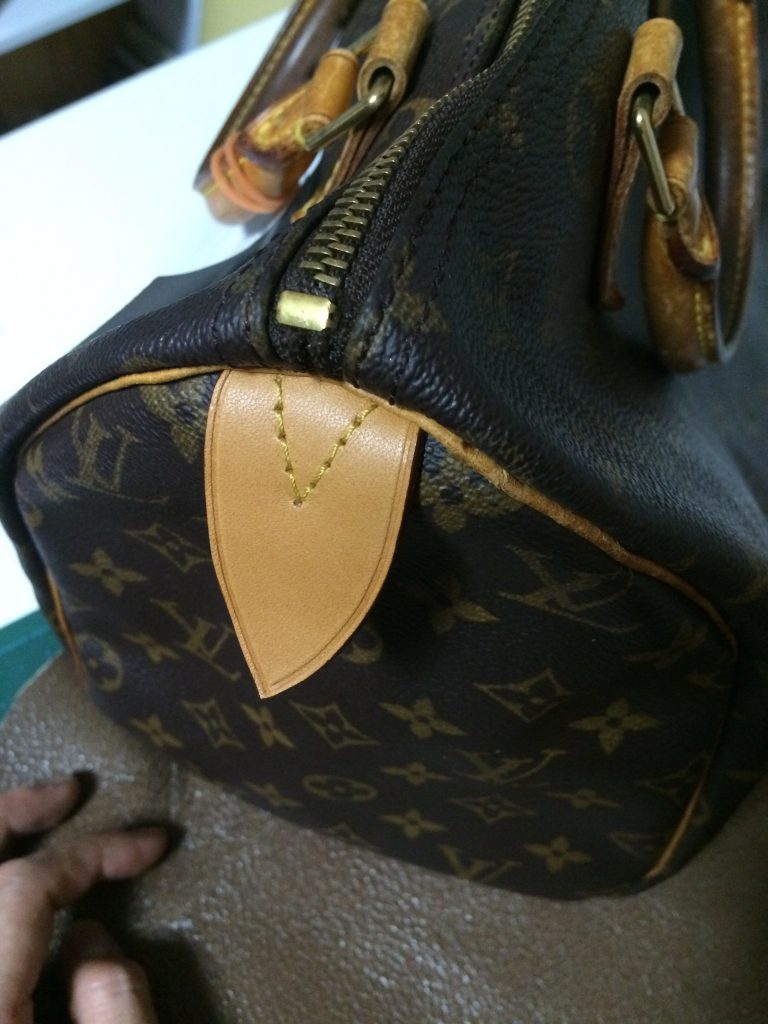 送料込】Louis Vuitton モノグラム ボストンバッグ一部要補修