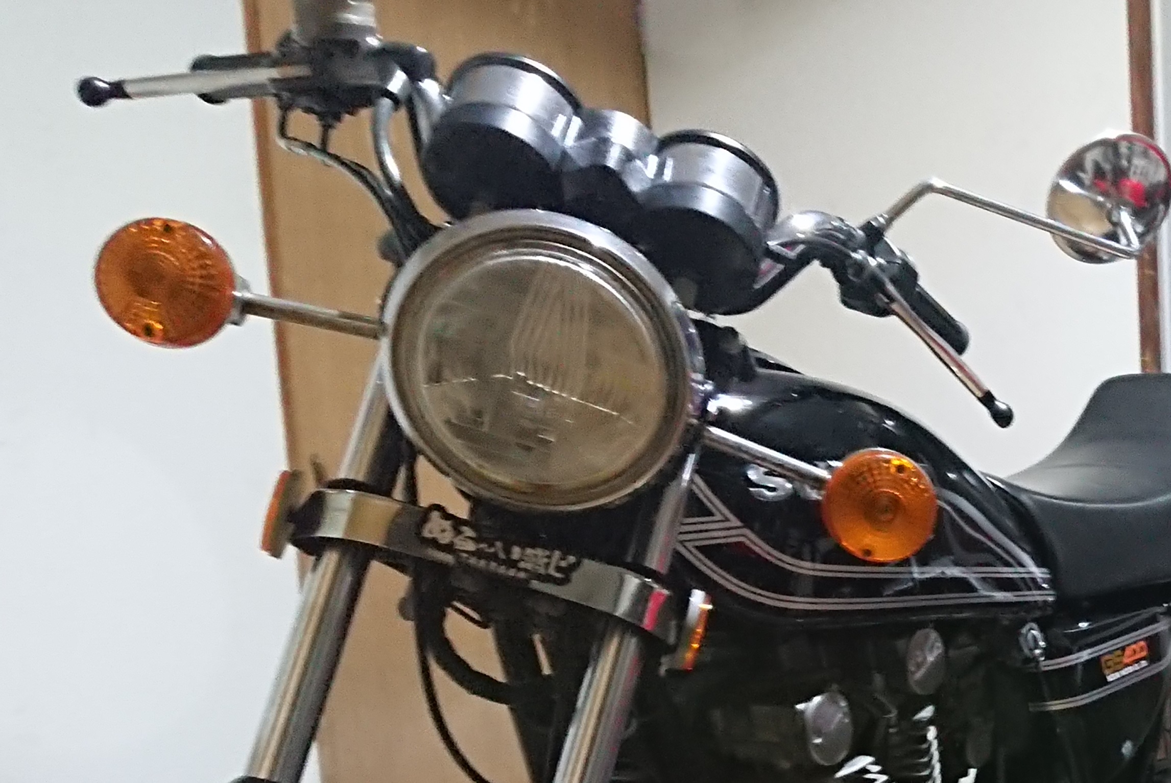 シビエ凹みヘッドライト 当時物IPF凹みイエローレンズ付ヘッドライト