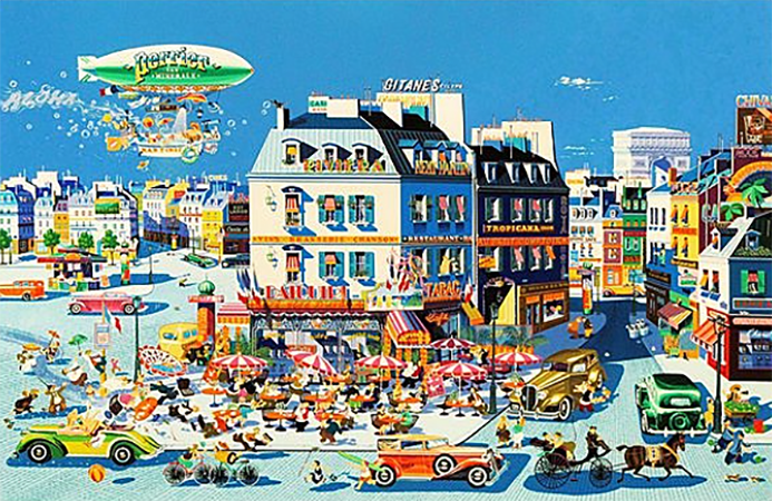 ヒロヤマガタ ミレニアム シルクスクリーン ヒロ・ヤマガタ