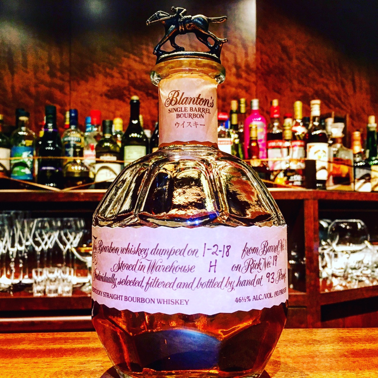 ブラントン Blanton's 1989年 3-22-89 750ml